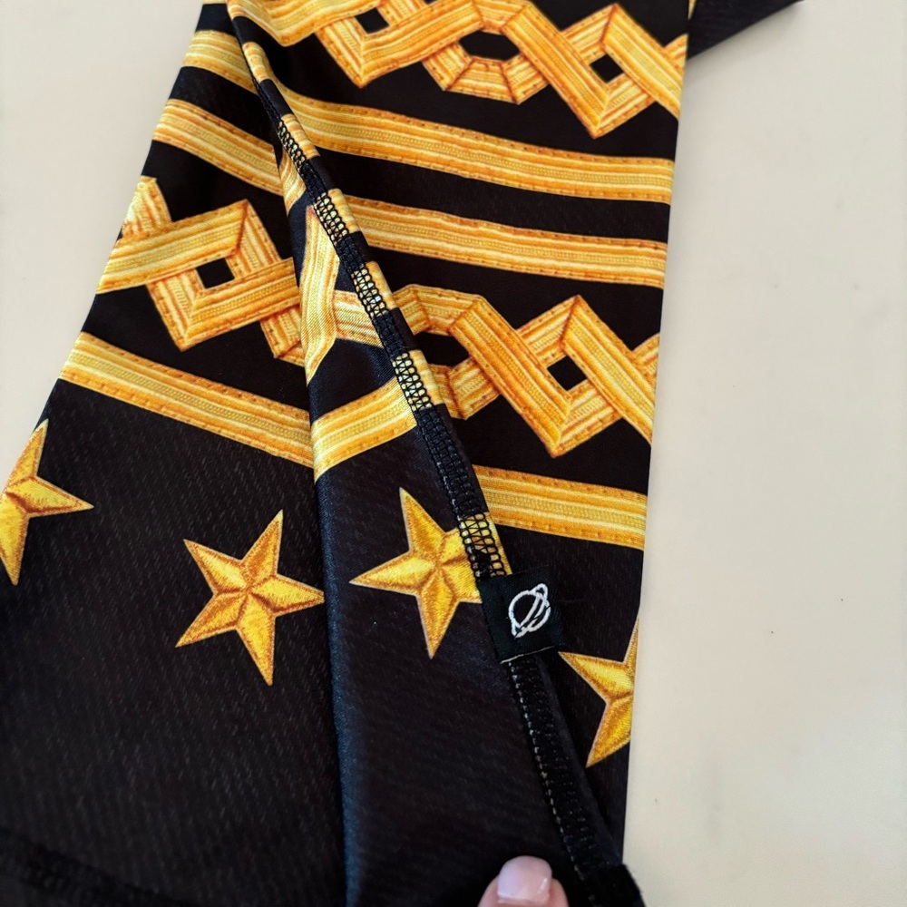 TEREZ•military anchor stars stripes black leggings small NWT - Picture 2 of 6